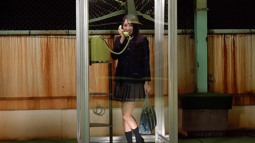 「公衆電話ボックス360度 顔面最強美乳J○きき乳首チャレンジ ゆいかさん（●年生）」のサムネイル