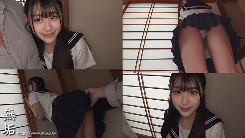 「【素人美少女】制服姿のスレンダー少女が絶頂アクメで乱れる中出しぶっかけプレイ」のサンプル画像9枚目