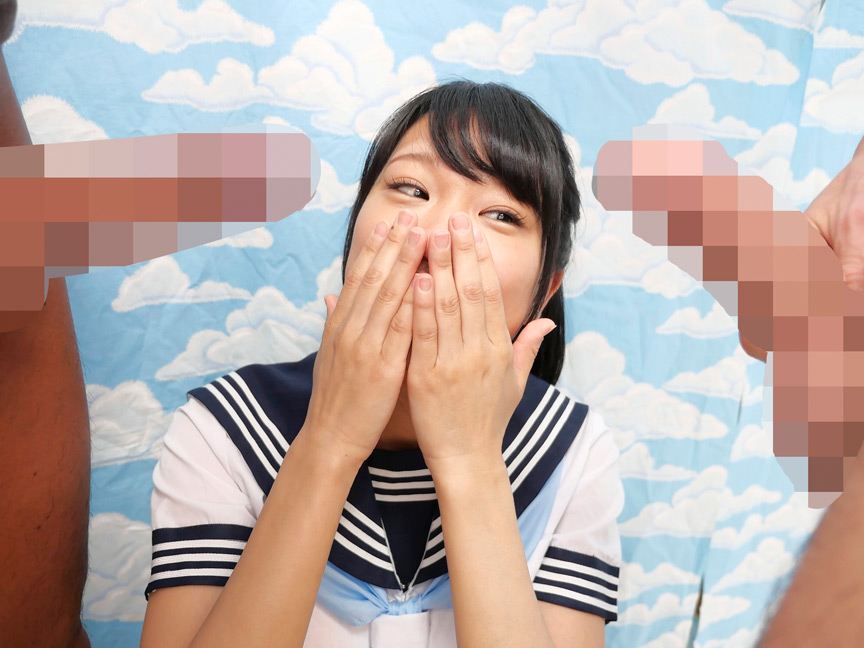 「渚ひまわりが制服女子姿で素股プレイ！代々木でナンパされた美少女の過激映像」のサンプル画像3枚目