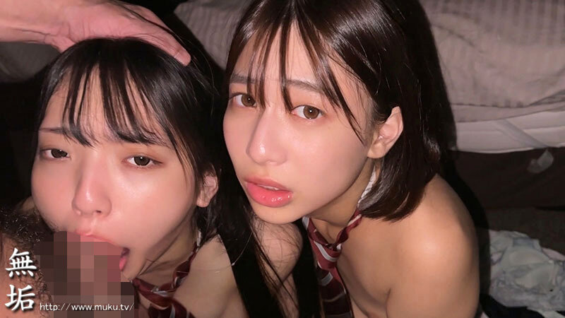 「湊波流・あおい藍が魅せる過激イラマチオ！美少女W出演で中出し盗撮プレイの衝撃映像」のサンプル画像13枚目