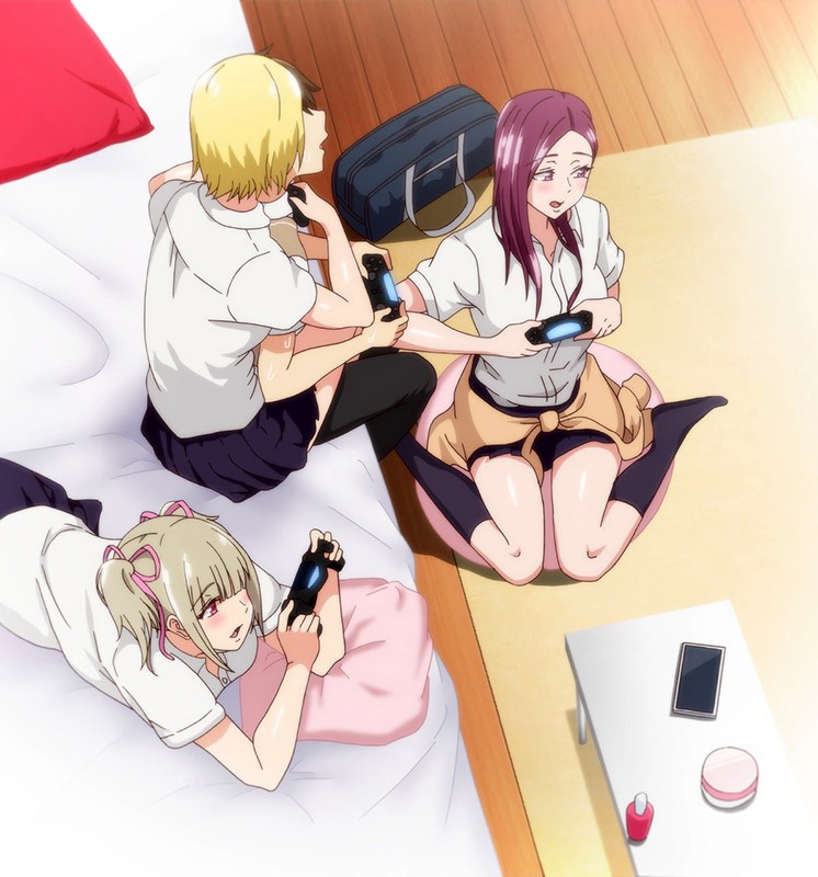 「巨乳女子校生ギャルがフェラ&中出しで大興奮!今泉ん家はギャルの溜まり場アニメ動画」のサンプル画像2枚目