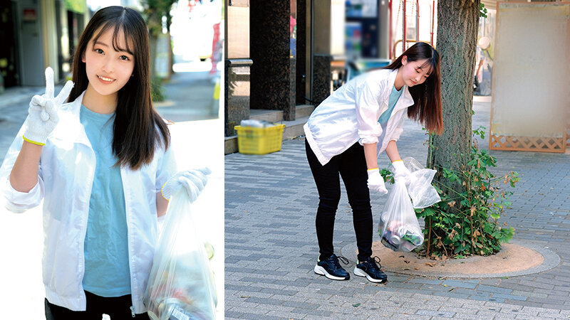 「【素人ナンパ】巨乳女子大生に童貞が筆おろし中出し！ボランティア美少女なつき＆こころ」のサンプル画像2枚目