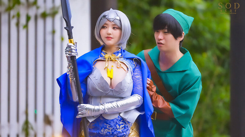 「恋渕ももなが爆乳コスプレで魅せる異世界ファンタジー！巨乳フェチ必見の濃厚プレイ」のサンプル画像11枚目