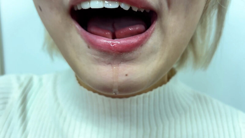 「【素人】美容部員お姉さんはるのちゃんの口内観察プレイ|街角ナンパ企画で見せる恥じらい」のサンプル画像6枚目