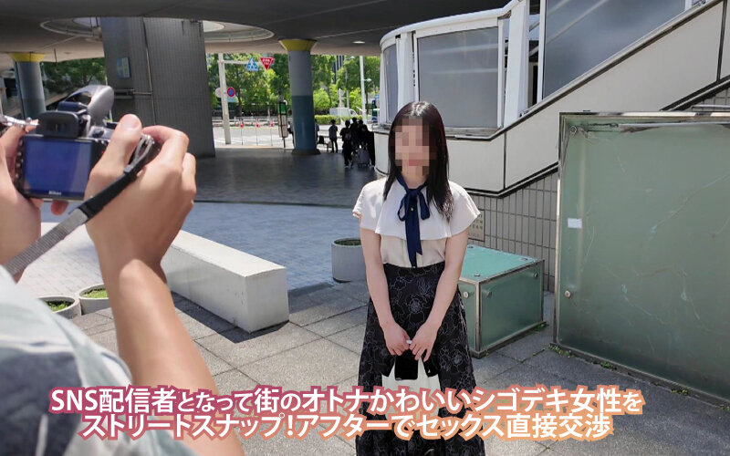 「【素人OL】品川で美女をナンパ！オシャレなお姉さんを即ハメする街角キャッチ動画」のサンプル画像2枚目