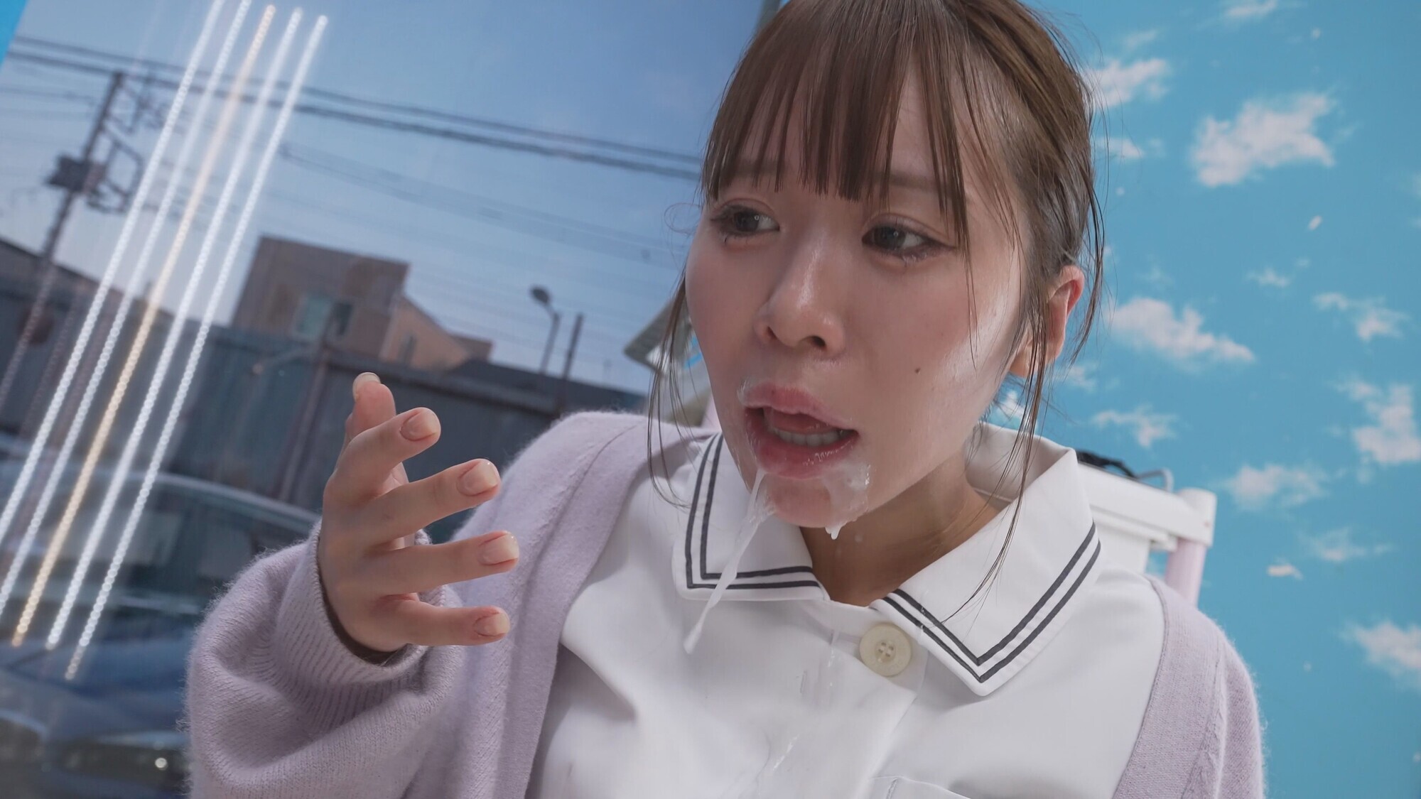 「現役看護師がお口のみで包茎皮むき治療に挑戦！皮に包まれた勃起チ〇ポがねっとり舌技でズル剥け！産まれて初めて出てきた亀頭の先から無許可射精がドピュドピュ止まらない！！撮って出し！マジックミラー号～ゆい編～」のサンプル画像4枚目