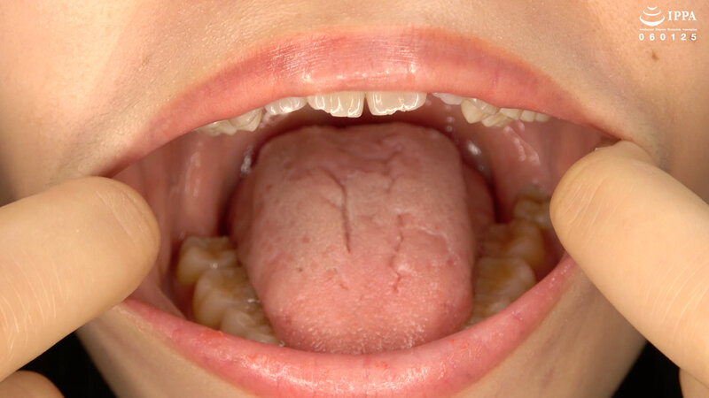 「【江澄ゆゆ】美少女M女の口内・のどちんこ観察！激レア接写で魅せる歯フェチ動画」のサンプル画像3枚目