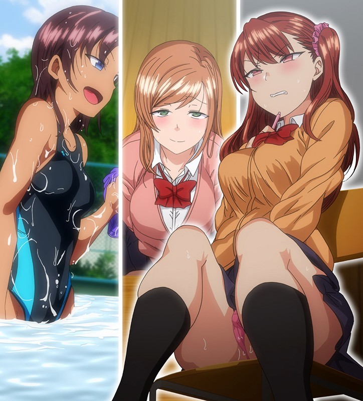 「巨乳女子校生が3P・4Pで羞恥プレイ|イジラレ復讐催眠#3の中出し展開がエロい」のサンプル画像2枚目