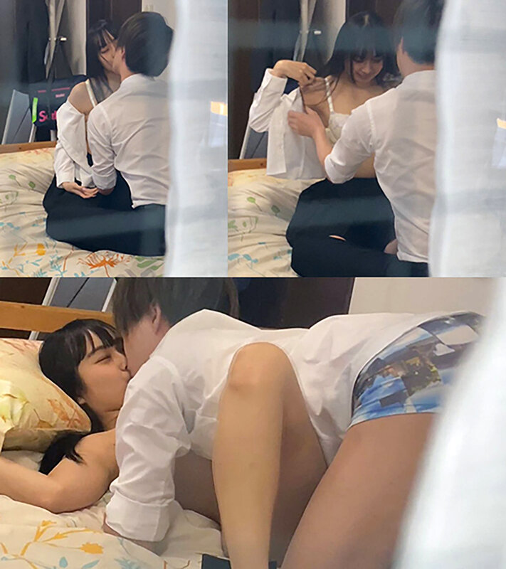 「素人JK制服パンチラ盗撮動画｜隣人女子2人の登校姿を覗き見した8日間の記録」のサンプル画像4枚目