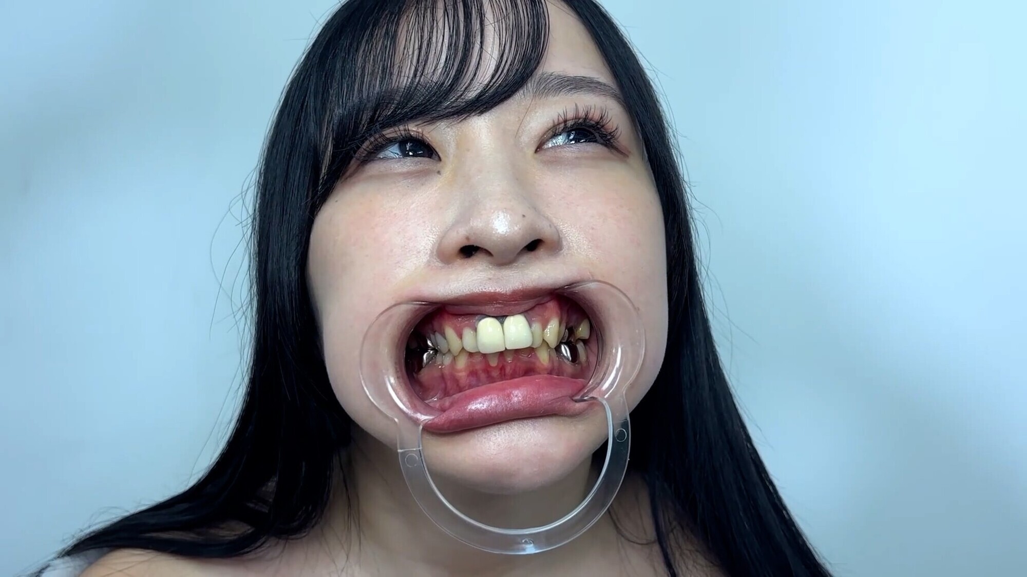 「喉ちんこが可愛いゆのちゃんの口内観察」のサンプル画像14枚目